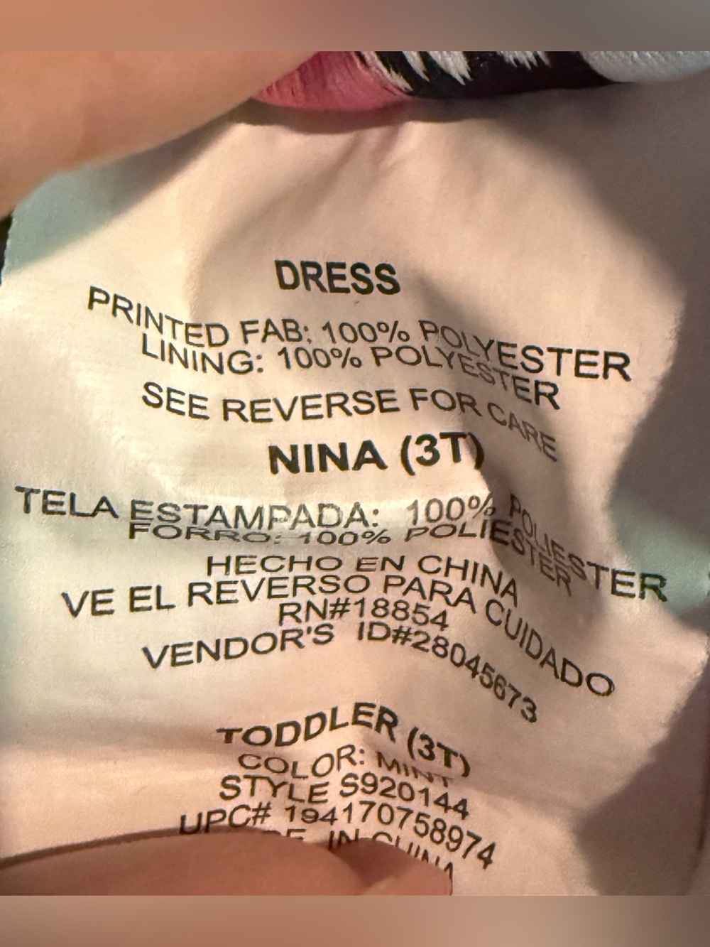 Toddler Girl 3T Spring/Summer Dress Bundle — Laura Ashley and Counting Daisies - Picture 9 of 9